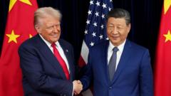 Trump reduce los aranceles a China y anuncia el fin del “bloqueo de tierras raras” tras su reunión con Xi Jinping
